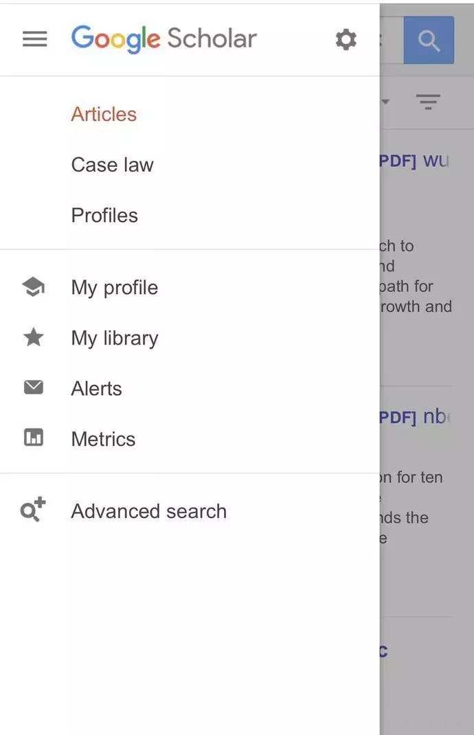 谷歌学术 Google Scholar