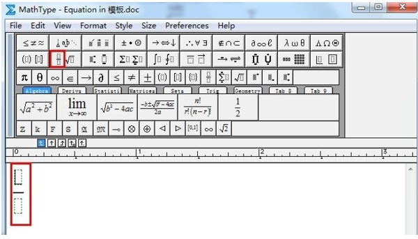 毕业论文怎么用mathtype编辑公式